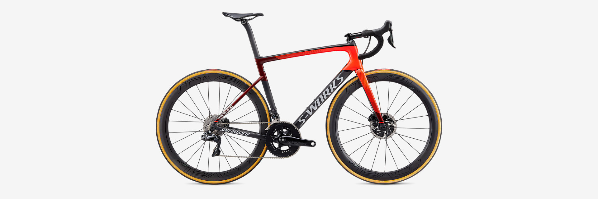 Foto Bicicleta Tarmac Disc S-Works - Dura Ace Di2 Foto Bicicleta Tarmac Disc S-Works - Dura Ace Di2 - Imagem 1