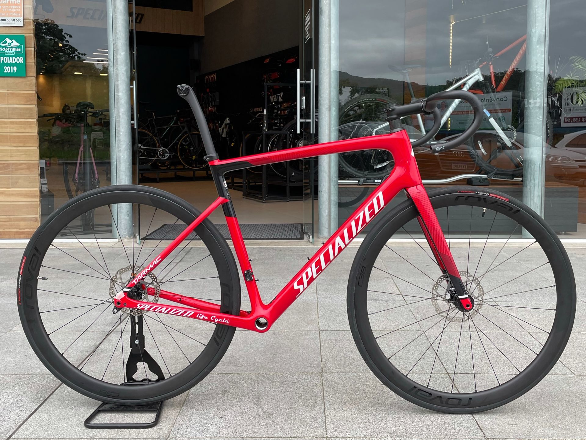 Foto Frame da Tarmac SL6 Comp - Semi nova - (Bike em Floripa) Foto Frame da Tarmac SL6 Comp - Semi nova - (Bike em Floripa) - Imagem 0