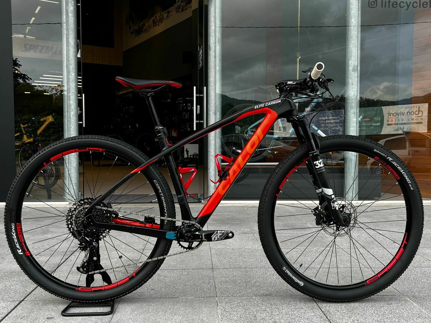Caloi Elite Carbon - Semi nova - (Bike em Floripa) Caloi Elite Carbon - Semi nova - (Bike em Floripa)