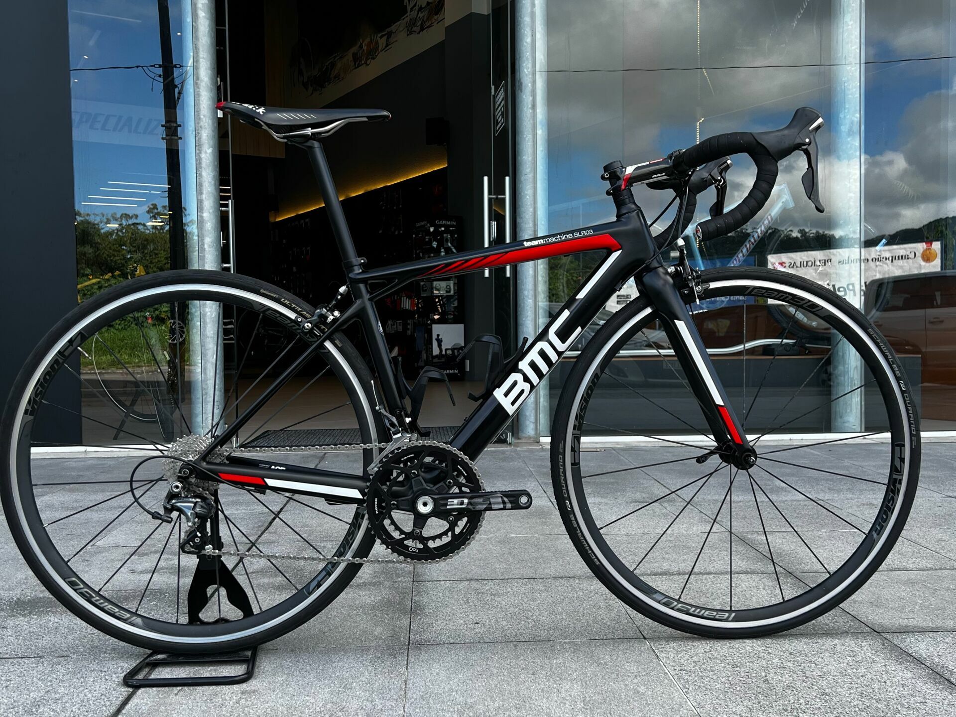 Foto BMC Team Machine SLR03 - Semi nova - (Bike em Floripa) Foto BMC Team Machine SLR03 - Semi nova - (Bike em Floripa) - Imagem 0